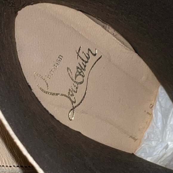 Christian Louboutin Tall Boots 37 100mm - Picture 6 of 7